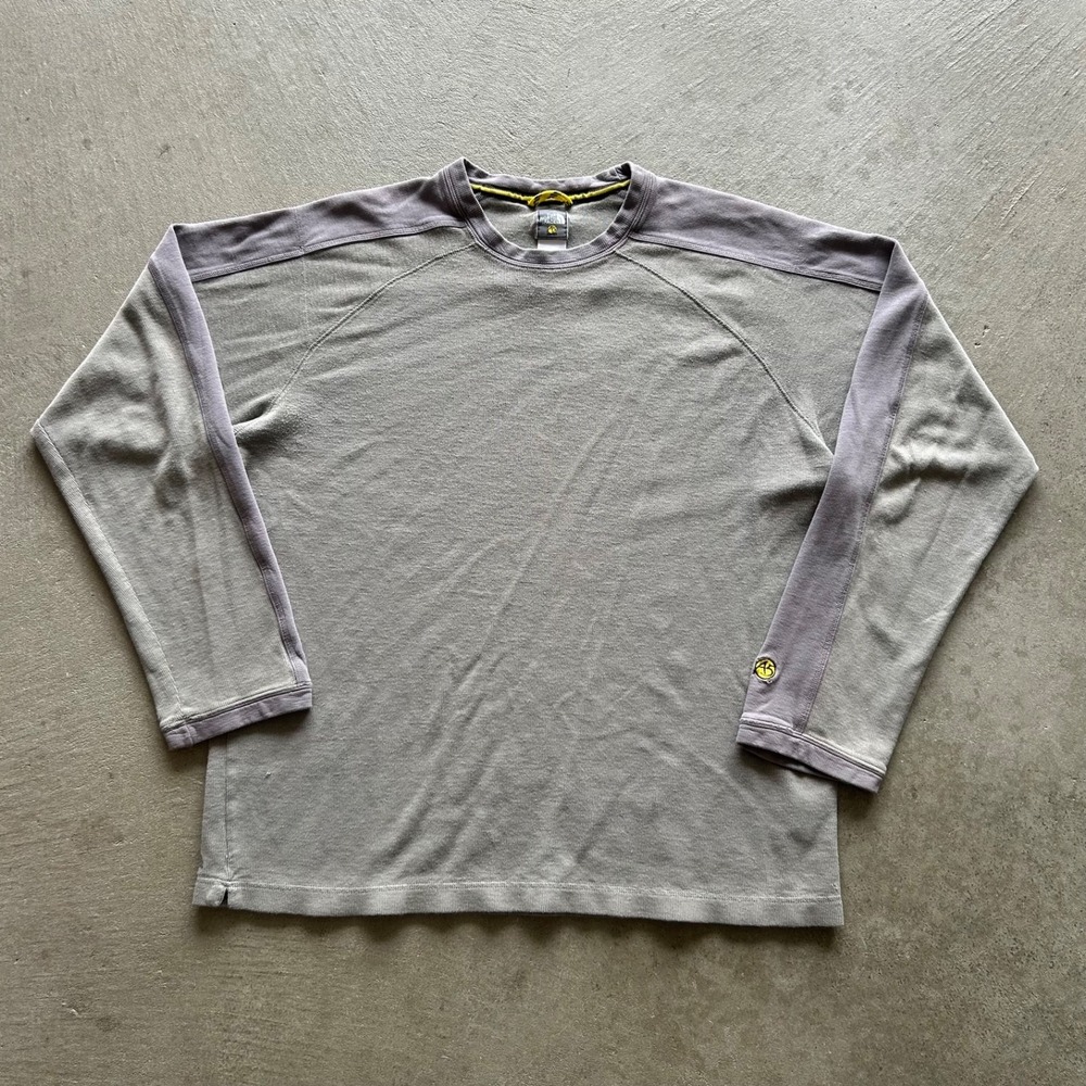Vintage The North Face A5 Series Sweatshirt Mens XL Gray Two Tone TNF Pullover